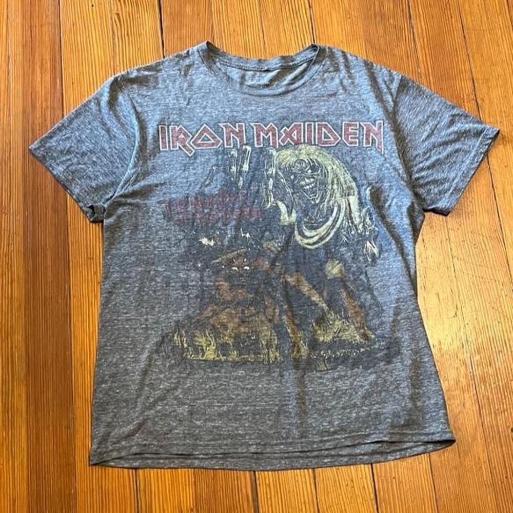 American-vintage Men's Grey T-shirt